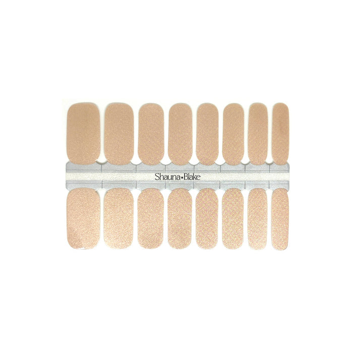 Natural Shimmer (Solid) Nail Wraps (PEARL)