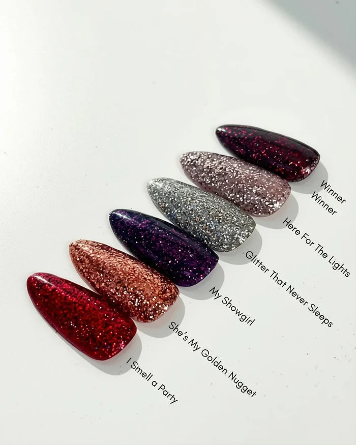 **NEW** Viva Las Vegas! ~ Fall:Winter 2026 Glitter Gel Collection | Light Elegance