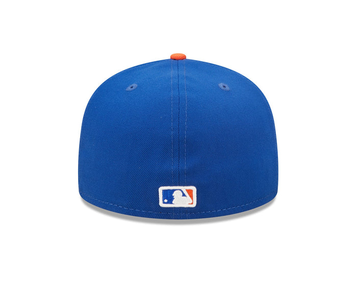 This is a New York Mets AC Perf Blue 59FIFTY Fitted Cap 5