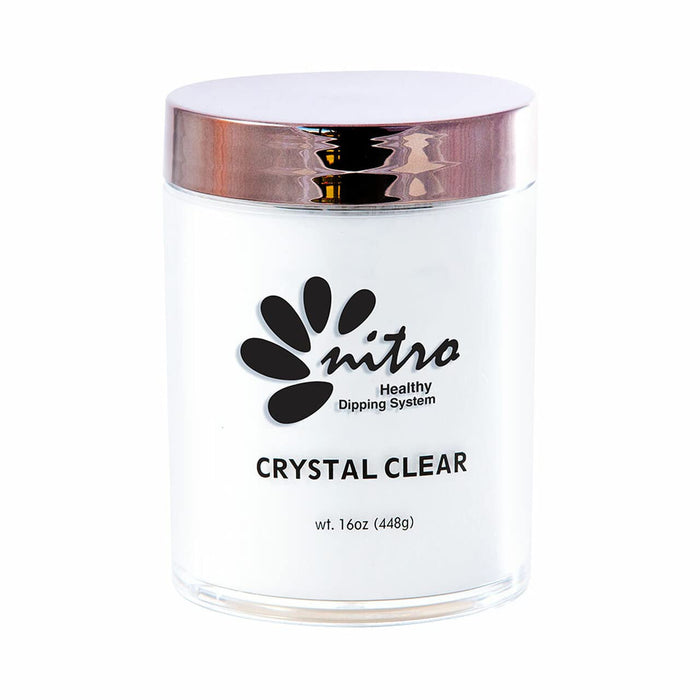 NITRO Dipping Powder Crystal Clear 16oz