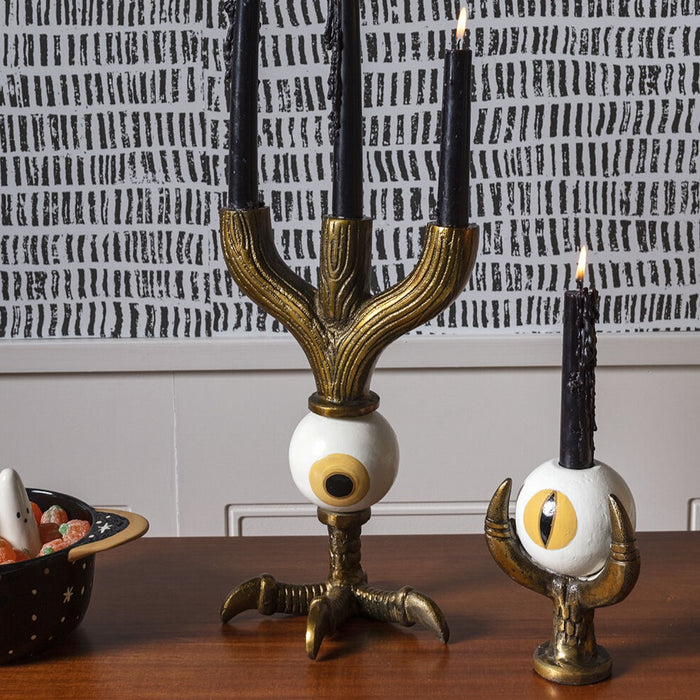 Occult Taper Candle Holder