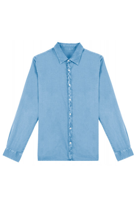 S / Washed Cool Blue