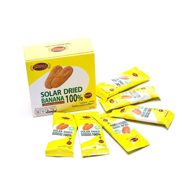 Pa Pien - Solar Dried Banana 100% - กล้วยตากธรรมชาติ