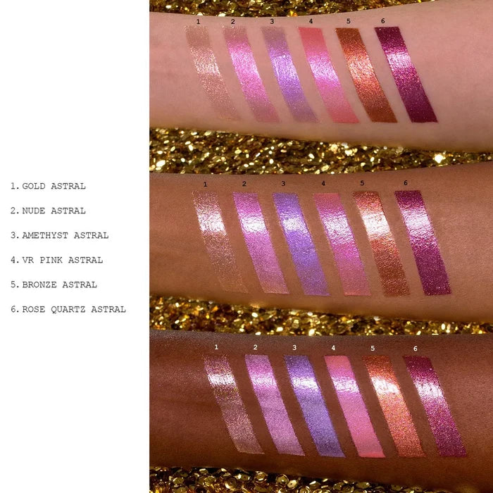 Pat McGrath Lip Fetish Astral Balm 618 Bronze Astral (Warm Bronze with Gold and Pink Sparkle)