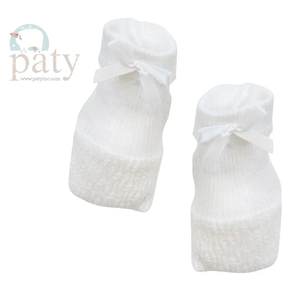 Paty Inc Booties-White