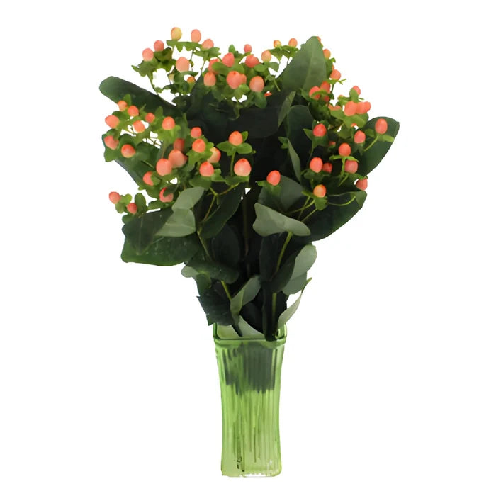 Peaches Designer Hypericum Berries