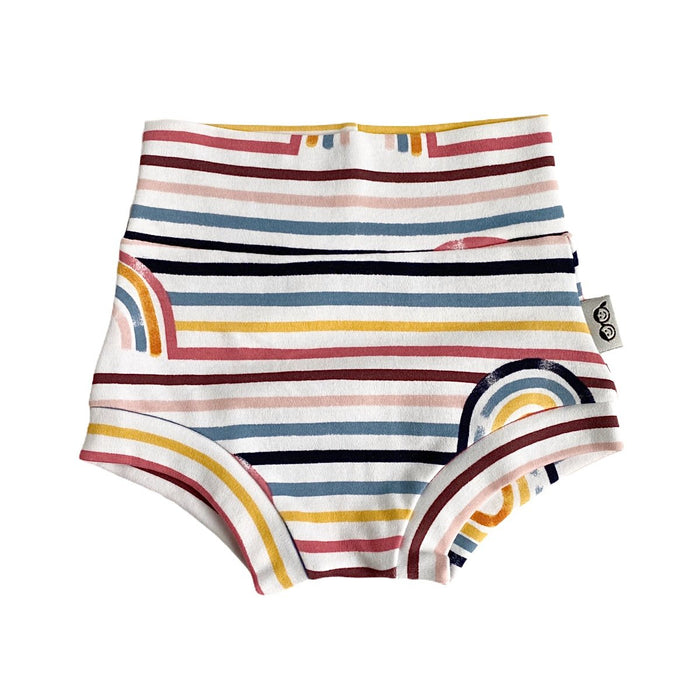 Rainbows Stripes Bummies and/or Headbands