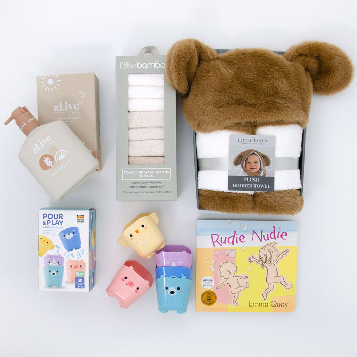 Rub-a-dub-dub Baby Hamper - Puppy
