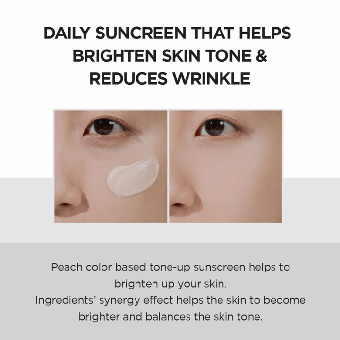 SKIN1004 Madagascar Centella Tone Brightening Tone Up Sunscreen 50ml. SKIN1004 مدغشقر كينتيلا تون تفتيح لون واقي الشمس - Princess Cosmetics Qatar