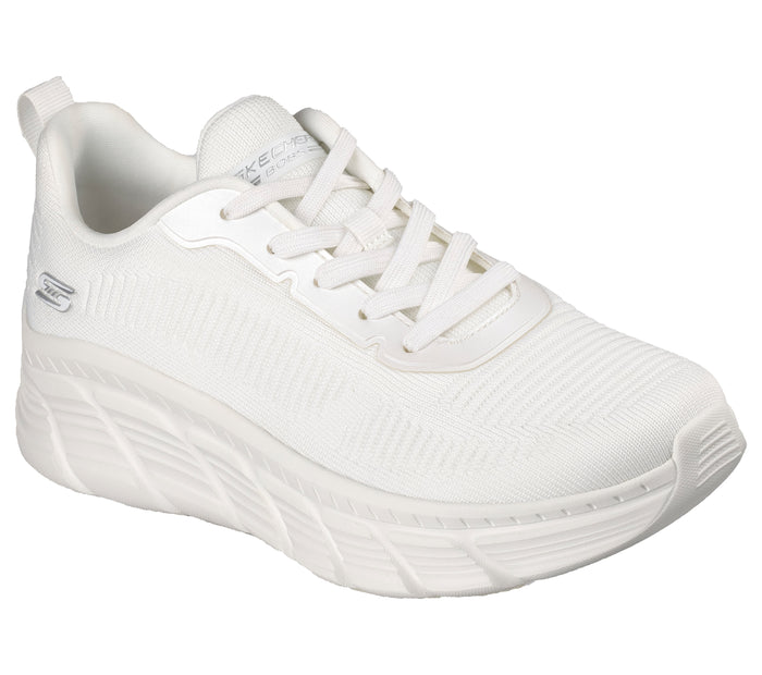 SKECHERS Sneaker bobs flex bianco 117385 BOBS B FLEX