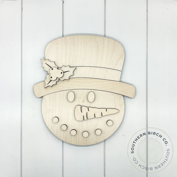Snowman Head 3D Blank