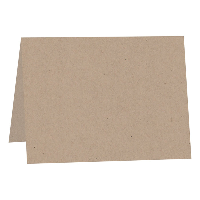 Kraft Speckletone folded card