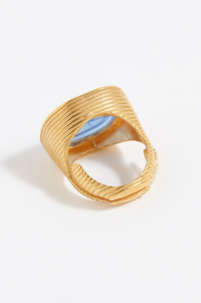 Strength Talisman Ring Azure