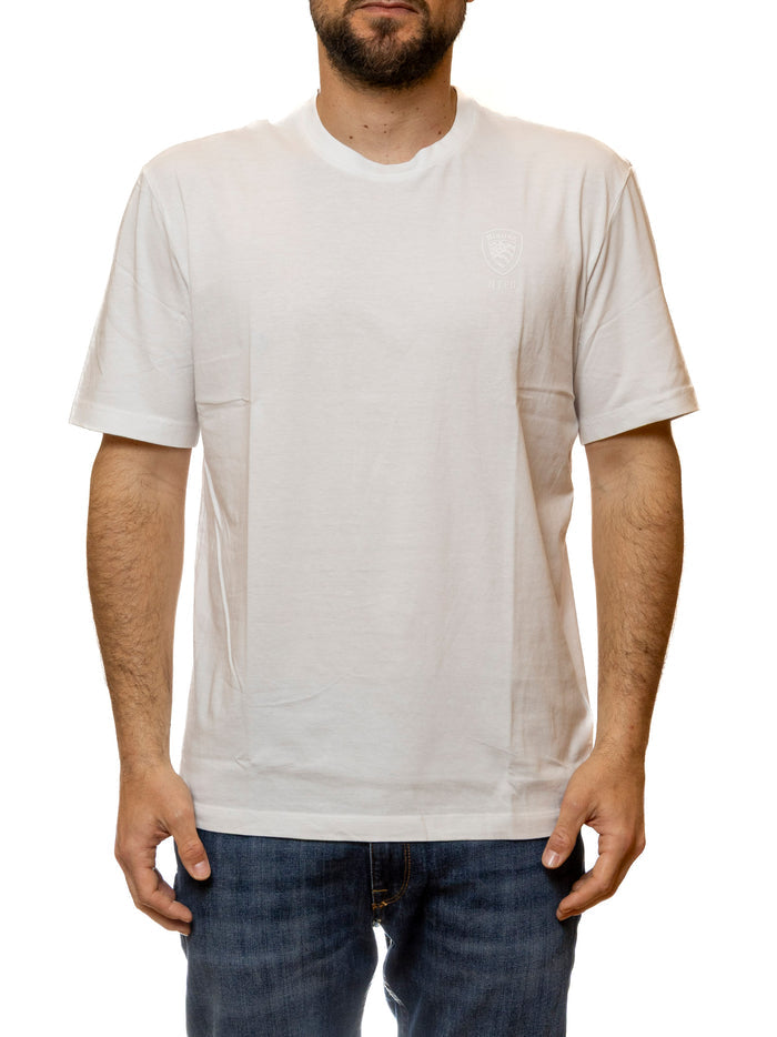 BLAUER t-shirt eutaw bianca H02302 EUTAW-100