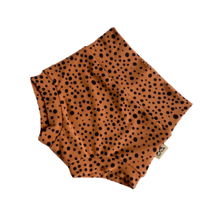 Tan Abstract Micro Dot Bummies and/or Headbands