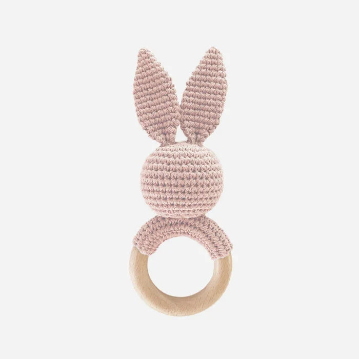 The Blueberry Hill Bunny Crochet Teether