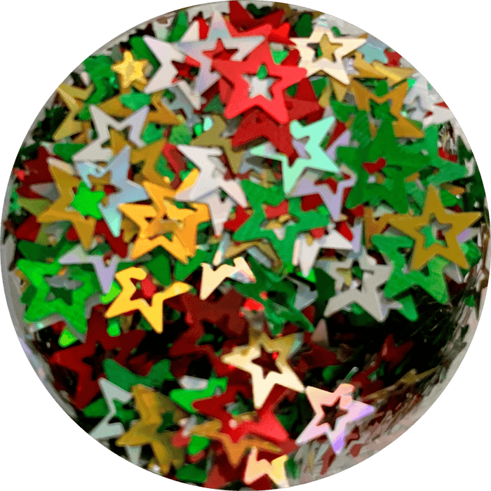 Tree Topper Glitter Mix