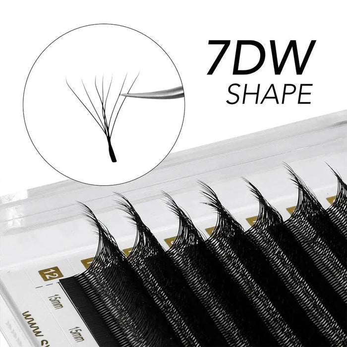 W Shape Lashes 8-15mm Mix| Swaniya Lashes