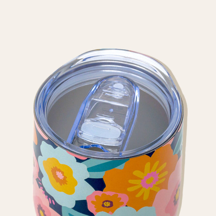 Wine Tumbler - Bright & Bloomy