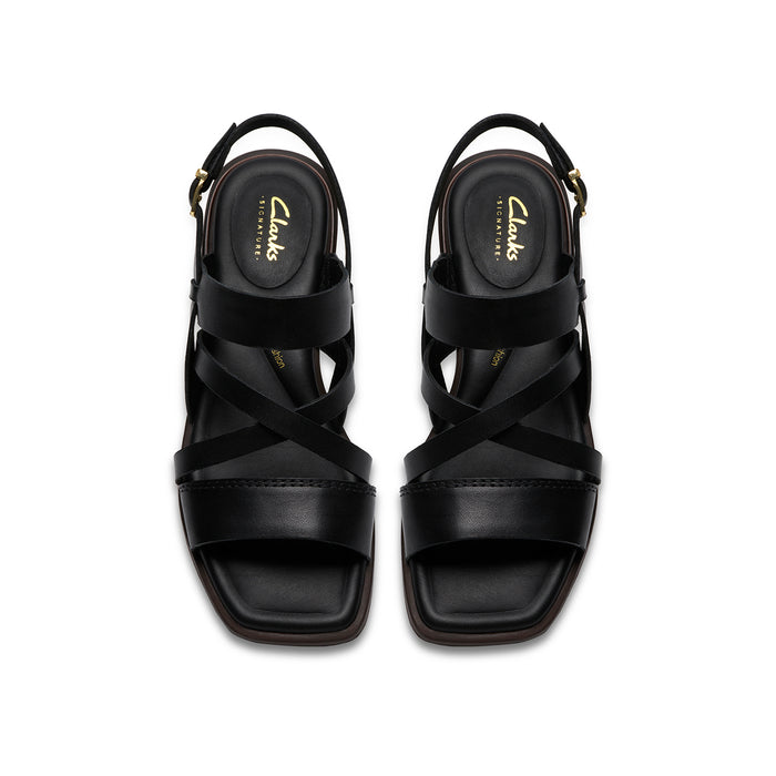 Womens - Ariany Strap Black Leather