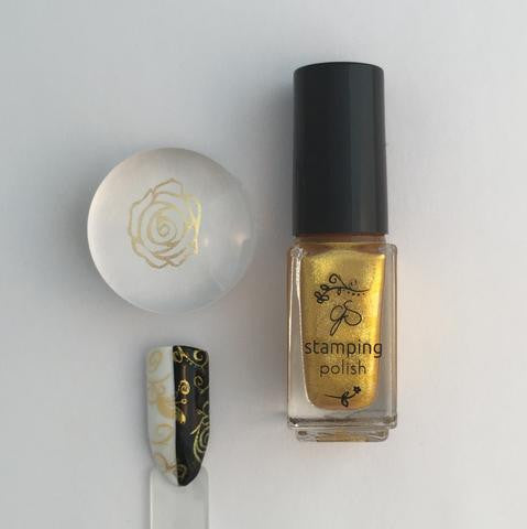 #003 All that Glitters | Clear Jelly Stamping Polish