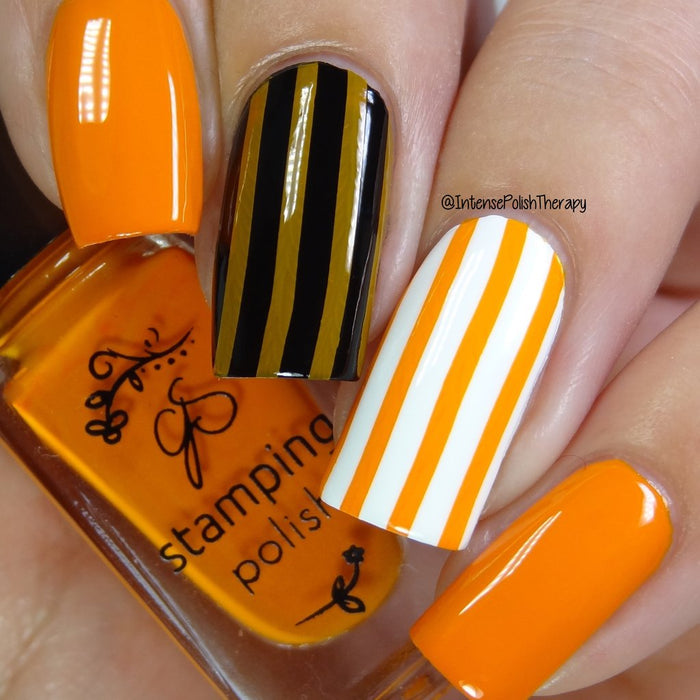 #022 Clementine | Clear Jelly Stamping Polish