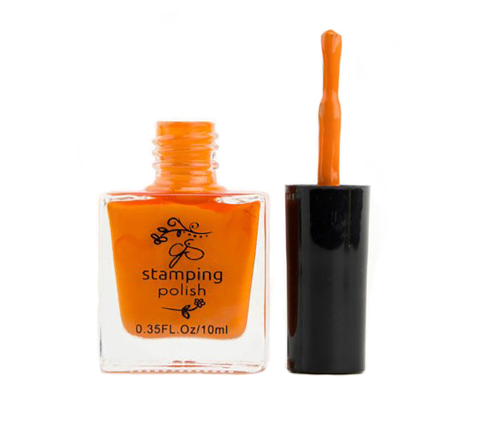 #022 Clementine | Clear Jelly Stamping Polish