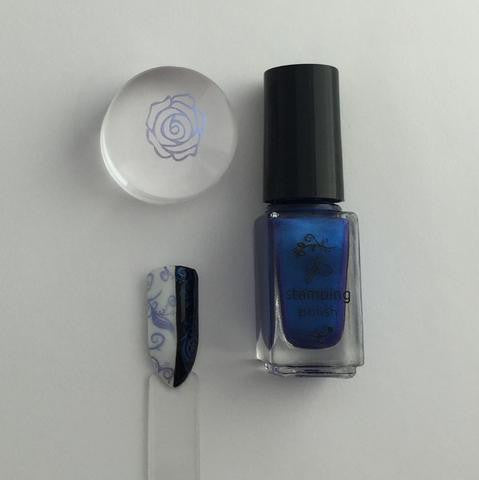 #027 The Eyes of a Unicorn | Clear Jelly Stamping Polish