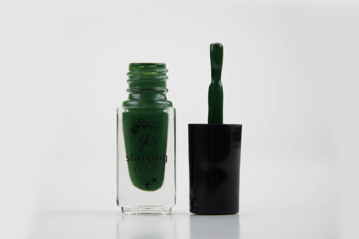 #077 Lush Leaf | Clear Jelly Stamping Polish