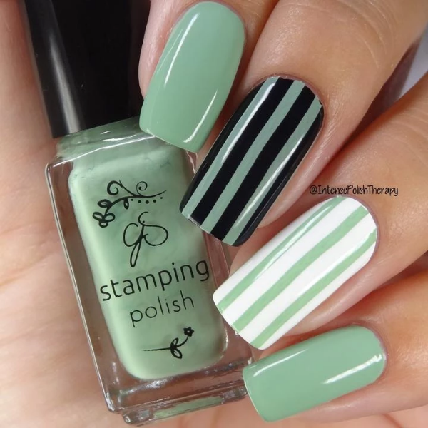 #083 Vintage Julep | Clear Jelly Stamping Polish