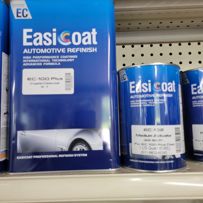 1  Gallon KIT EC100  Clear Coat  Easi Coat 4-1 Mix With  Medium Activator