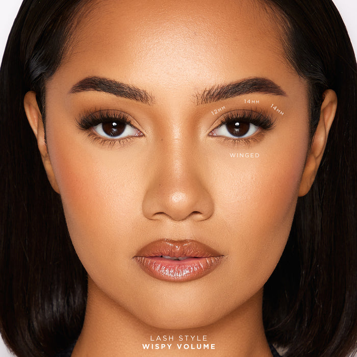 1-Step Press™ Pre-Glued Cluster Lash Kit (Includes Applicator & Remover)