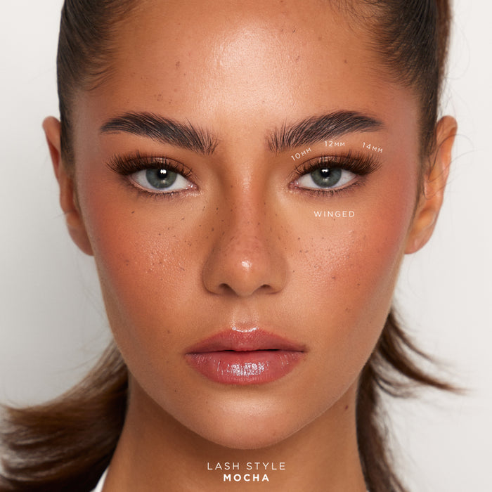 1-Step Press™ Pre-Glued Cluster Lash Kit (Includes Applicator & Remover)