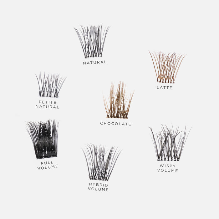 1-Step Press™ Pre-Glued Lash Kit & Remover