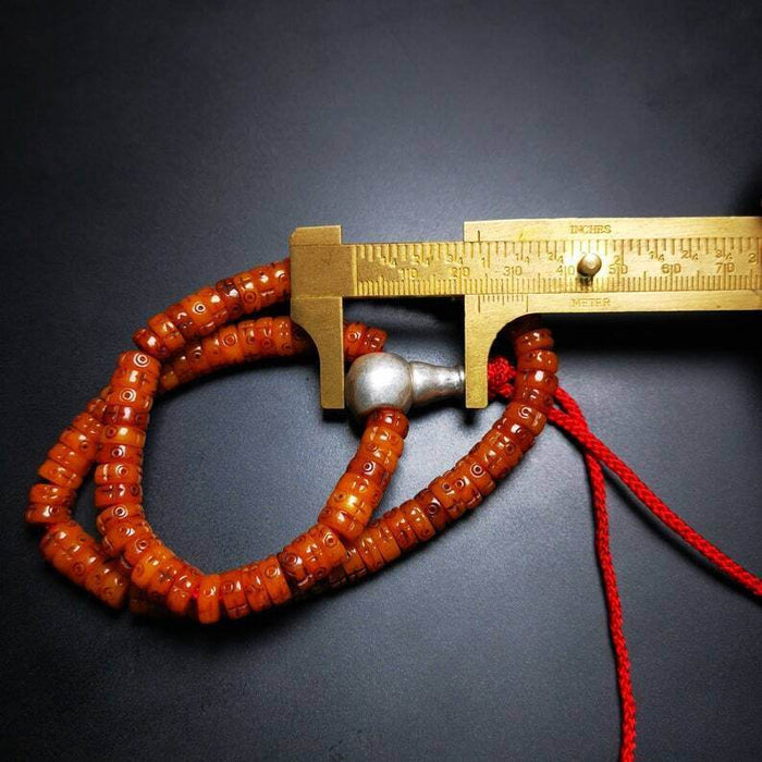 108 Mala Bracelet,8mm - Tibetan Buddhist mala beads, view 5