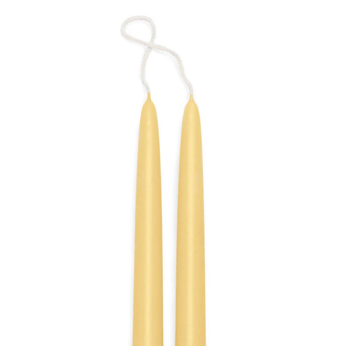 15 Inches - Premium Beeswax Blended Taper Candles