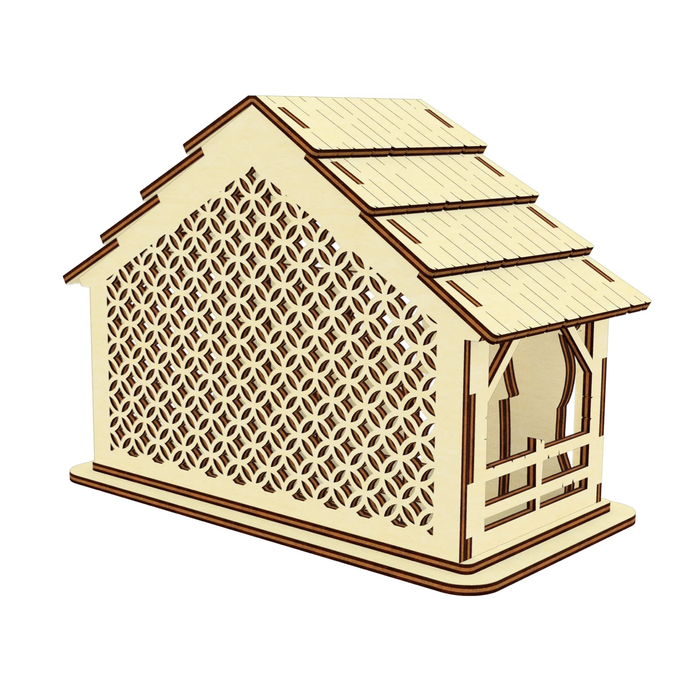 3-D Nativity Scene