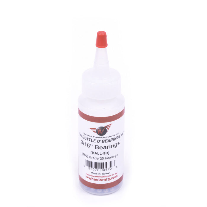 3/16" Grade 25 Ball Bearings - Bottle of 150