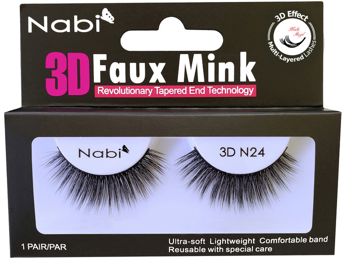3D N24 - Nabi 3D Faux Mink Eyelash