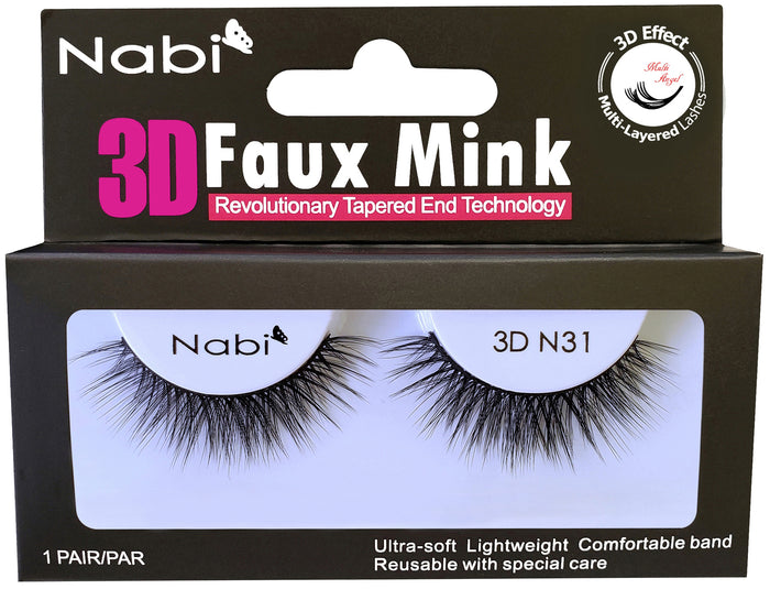 3D N31 - Nabi 3D Faux Mink Eyelash