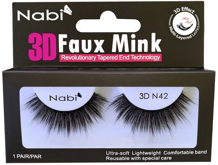 3D N42 - Nabi 3D Faux Mink Eyelash