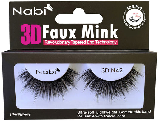 3D N42 - Nabi 3D Faux Mink Eyelash