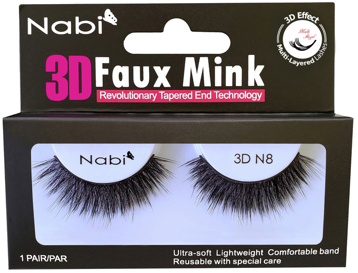 3D N8 - Nabi 3D Faux Mink Eyelash