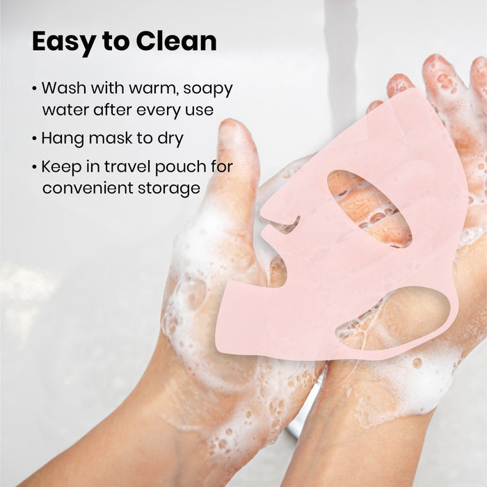 3D Silicone Reusable Facial Mask