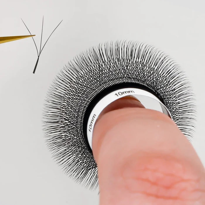 3D W-shape Clover Lashes 0.07mm| Swaniya Lashes