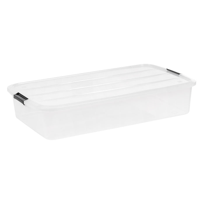3pk 50qt Underbed Storage Totes - IRIS USA