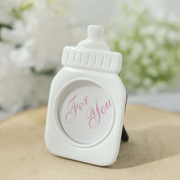 White picture frame with "For You" text in a charming design.