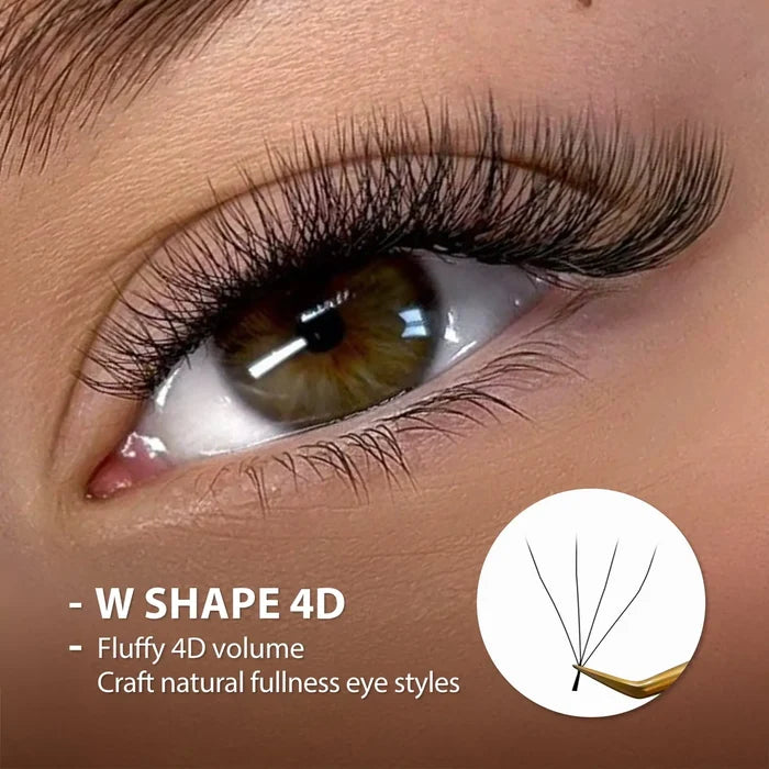 4D W Lashes 0.07mm| Swaniya Lashes