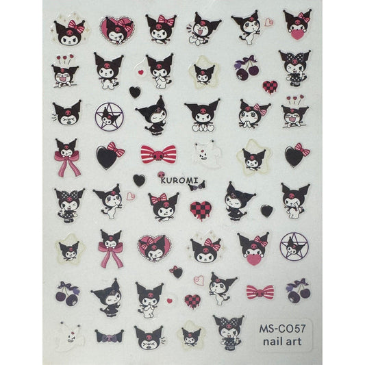 Pasties Decals - Dark Kitty
