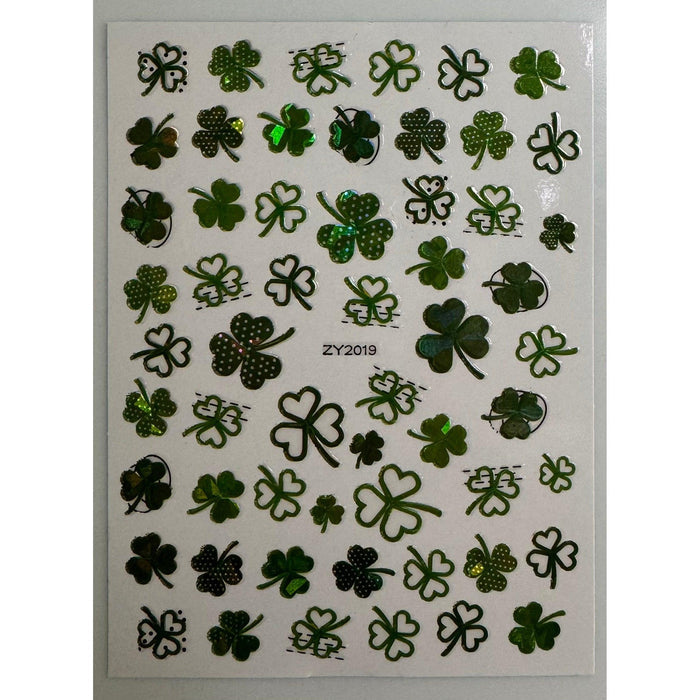 Pasties Decals - Holo Shamrock 19